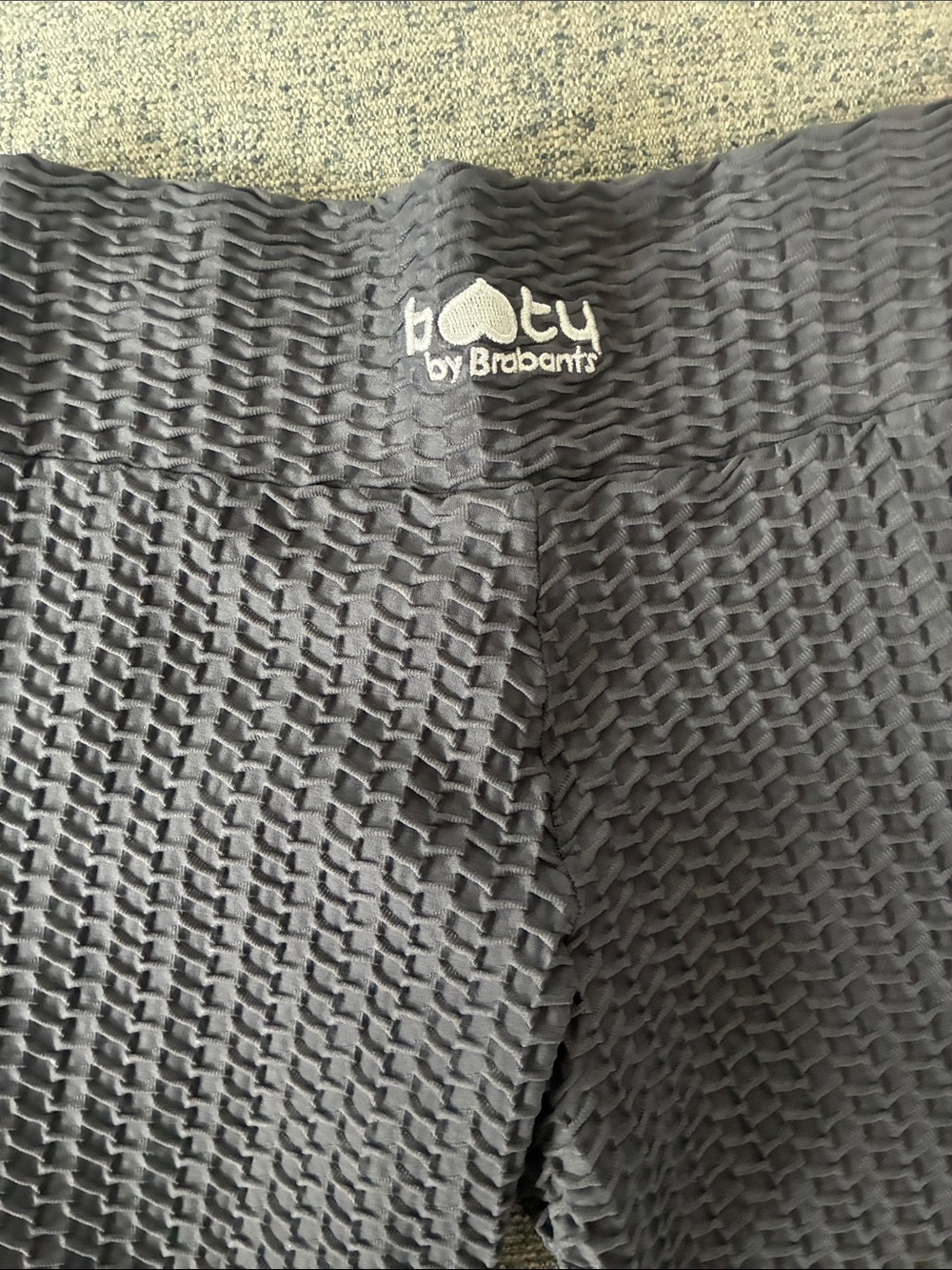 Booty by Brabants women’s Textured Charcoal Leggings